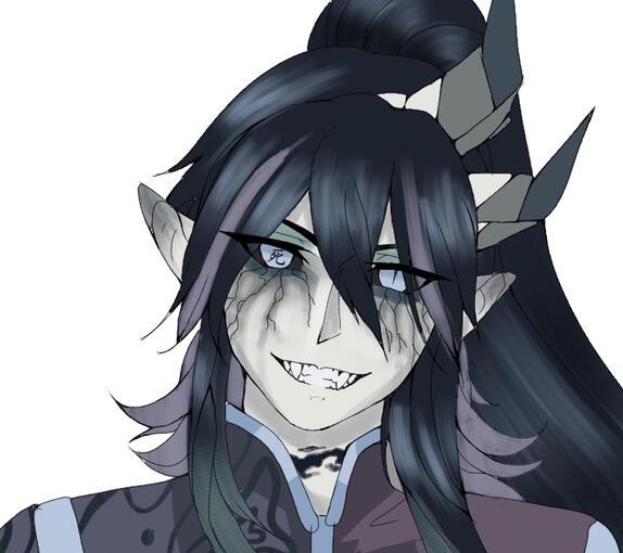 | Flat Colored Headshot Example | 2k DA/ 20 USD